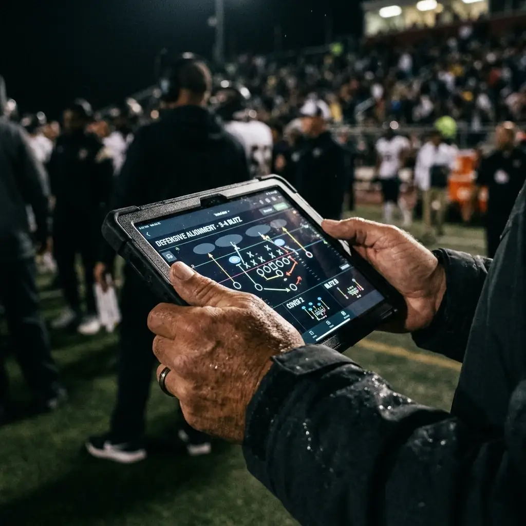 Coach with Tablet