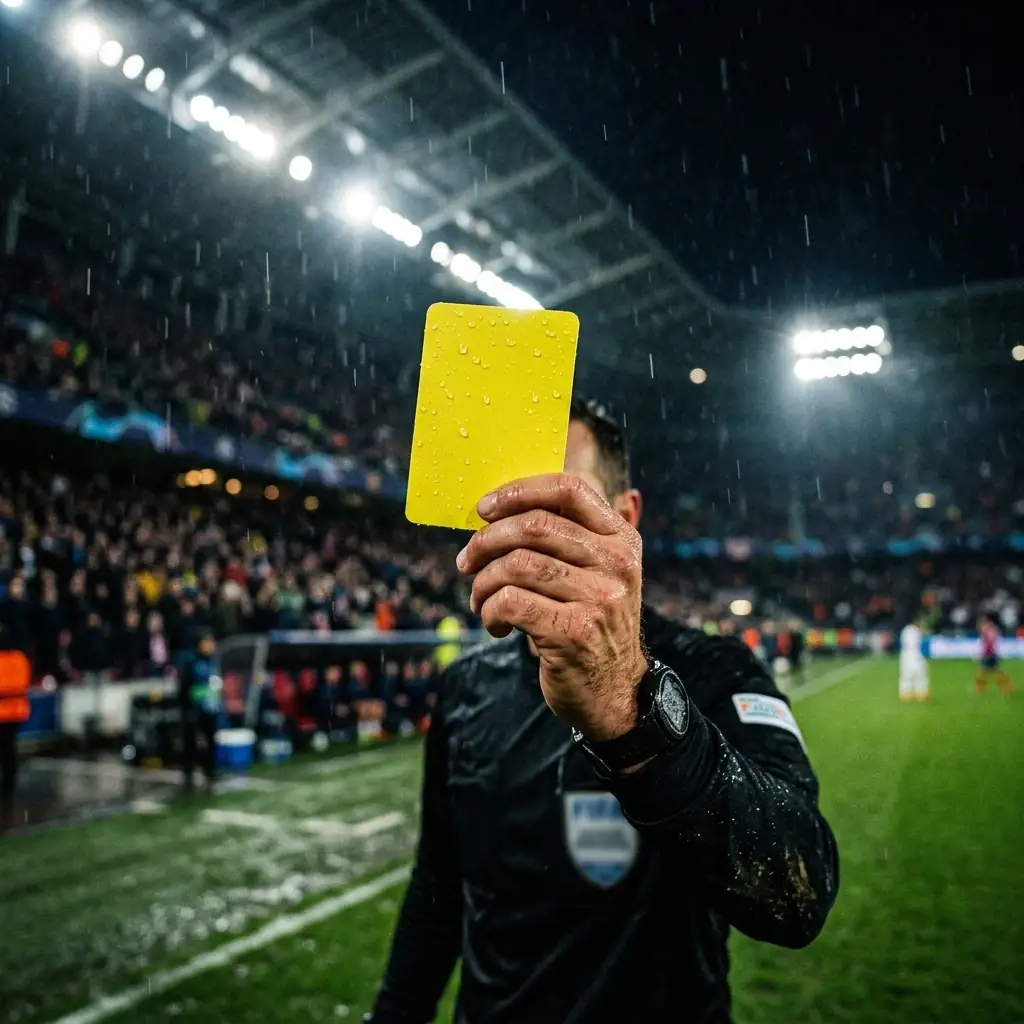 Referee Yellow Card